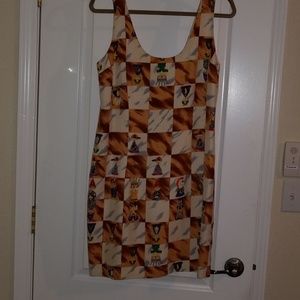 Beautiful Checker Board Style Dress